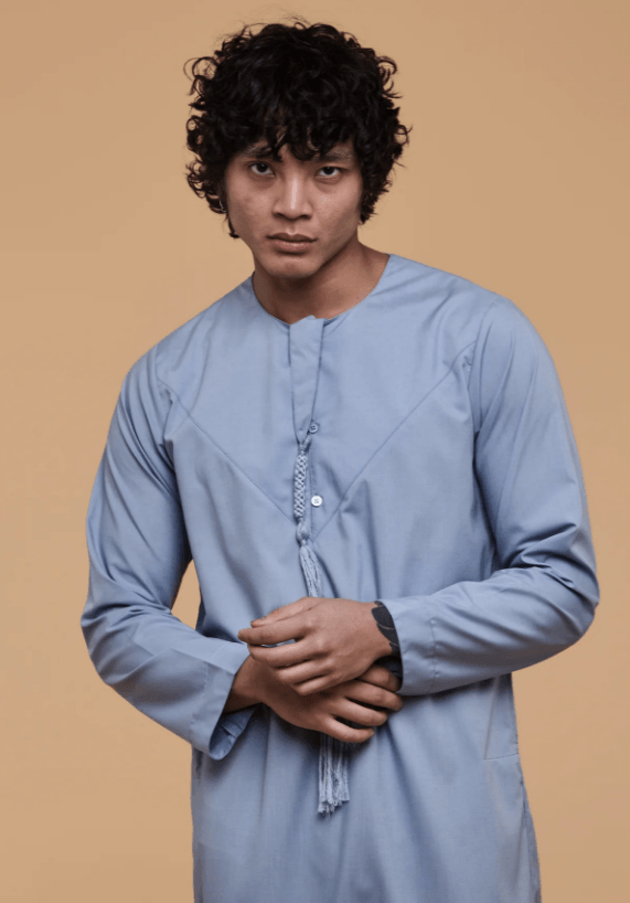 Men's Light Blue Thobe