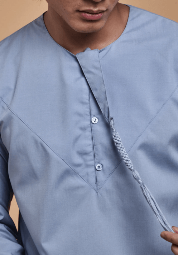 Men's Light Blue Thobe