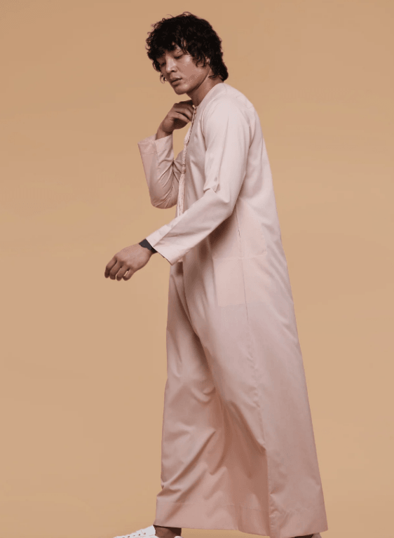Men's Light Rose Thobe