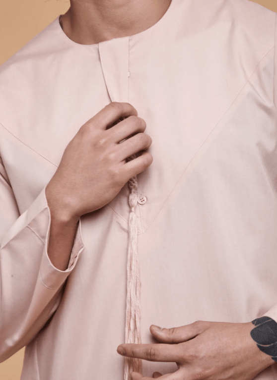 Men's Light Rose Thobe