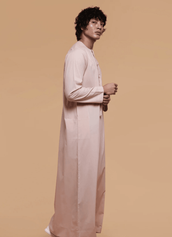 Men's Light Rose Thobe