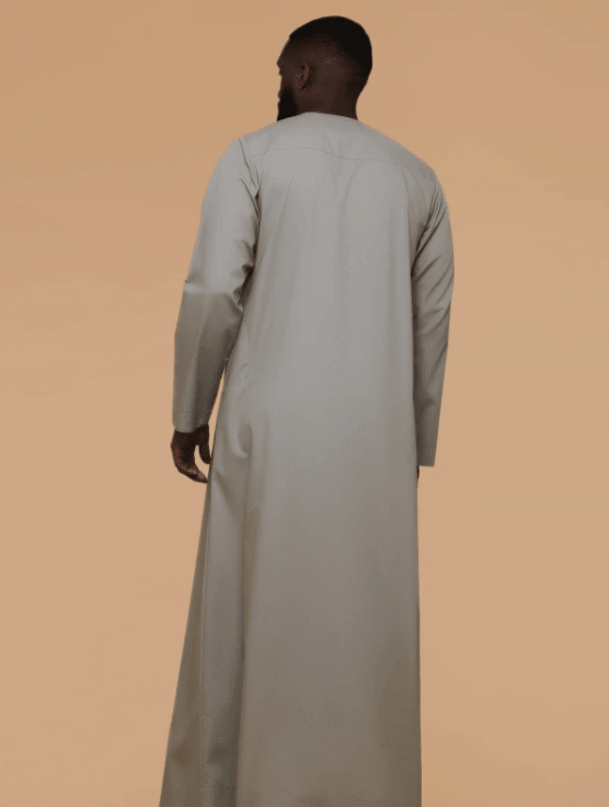 Men's Light Grey Thobe
