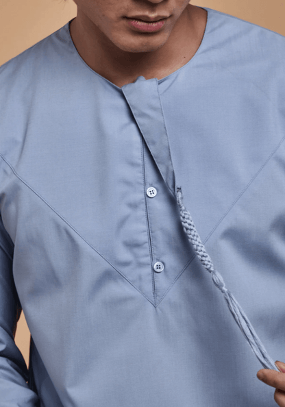 Men's Light Blue Thobe